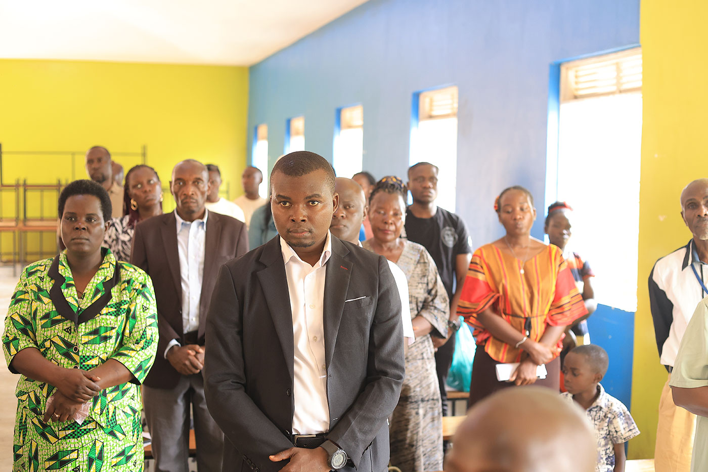 Parents at Libermann Junior School